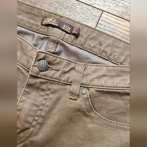 Prana Tan Skinny Jeans with Durable Denim